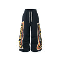 Unisex High-Waist Loose-Fit Fleece Sweatpants
