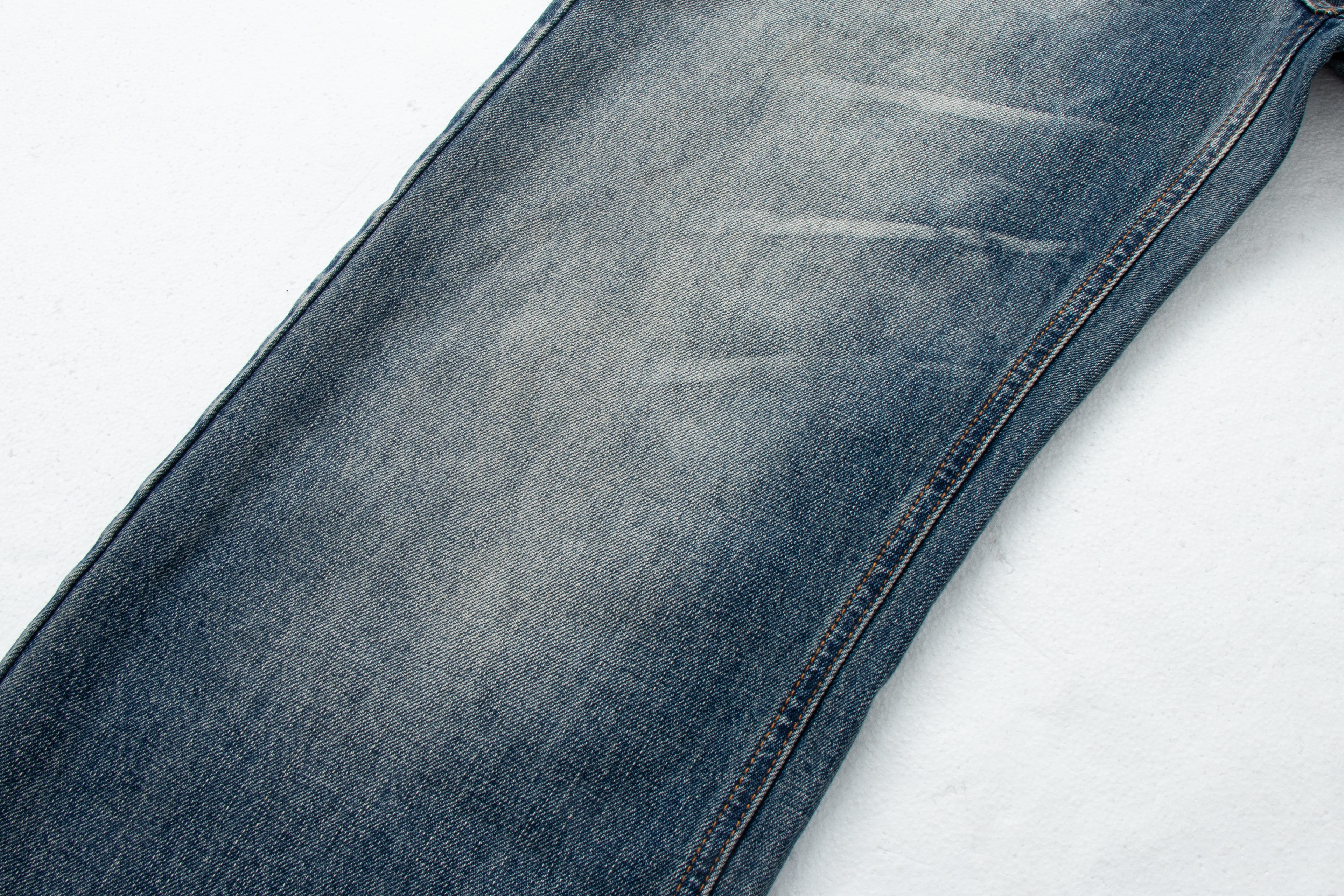 Vintage Washed Distressed Denim Jeans