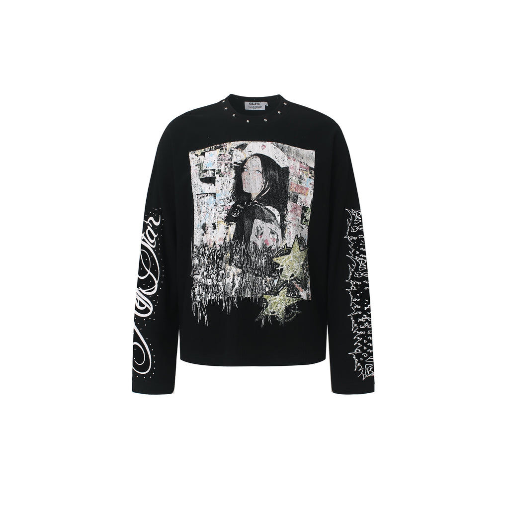 DONOTLOGO Urban Streetwear Collection | Unisex Relaxed Silhouette Tee | Bold Graffiti Motif & Soft Waffle Knit Fabric