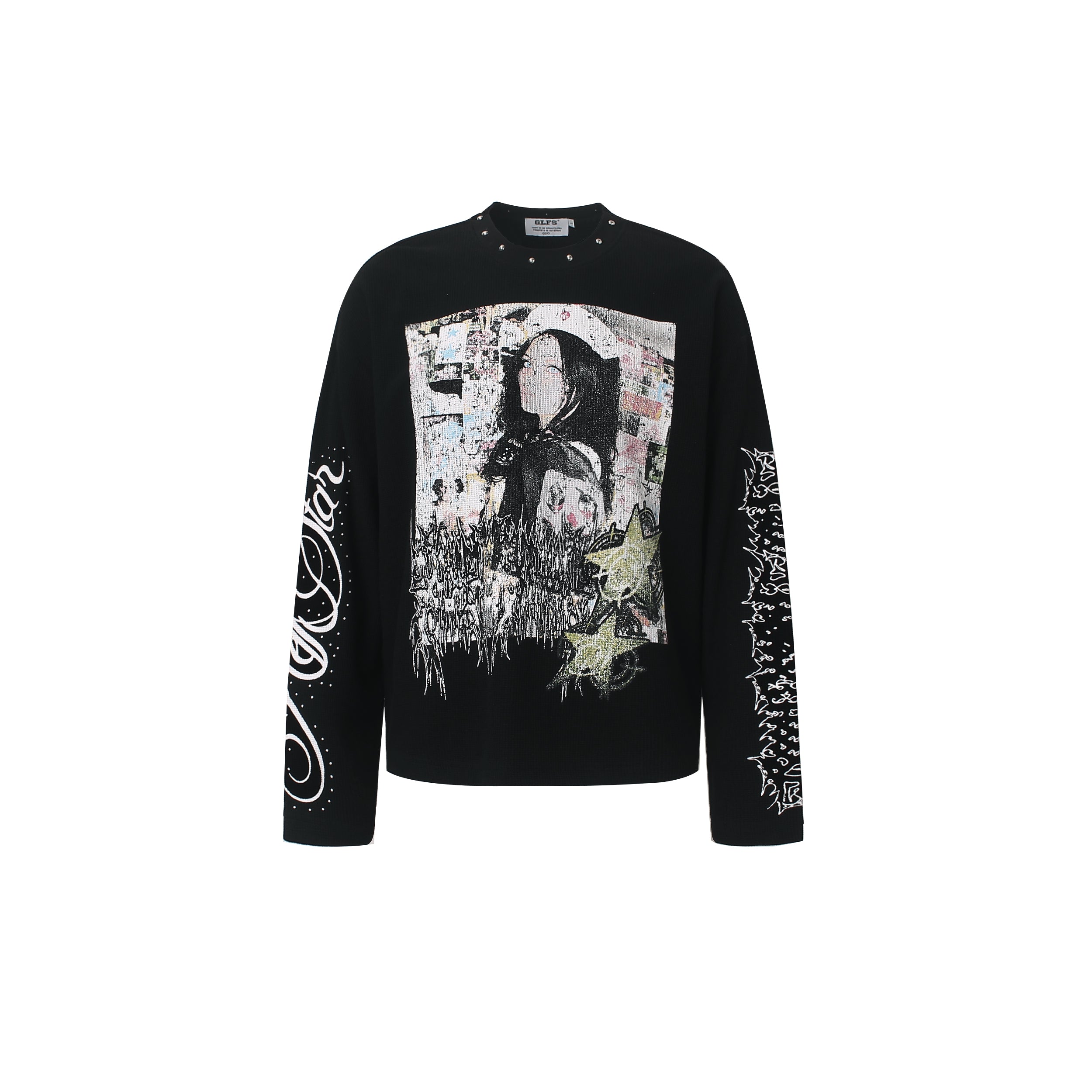 DONOTLOGO Urban Streetwear Collection | Unisex Relaxed Silhouette Tee | Bold Graffiti Motif & Soft Waffle Knit Fabric