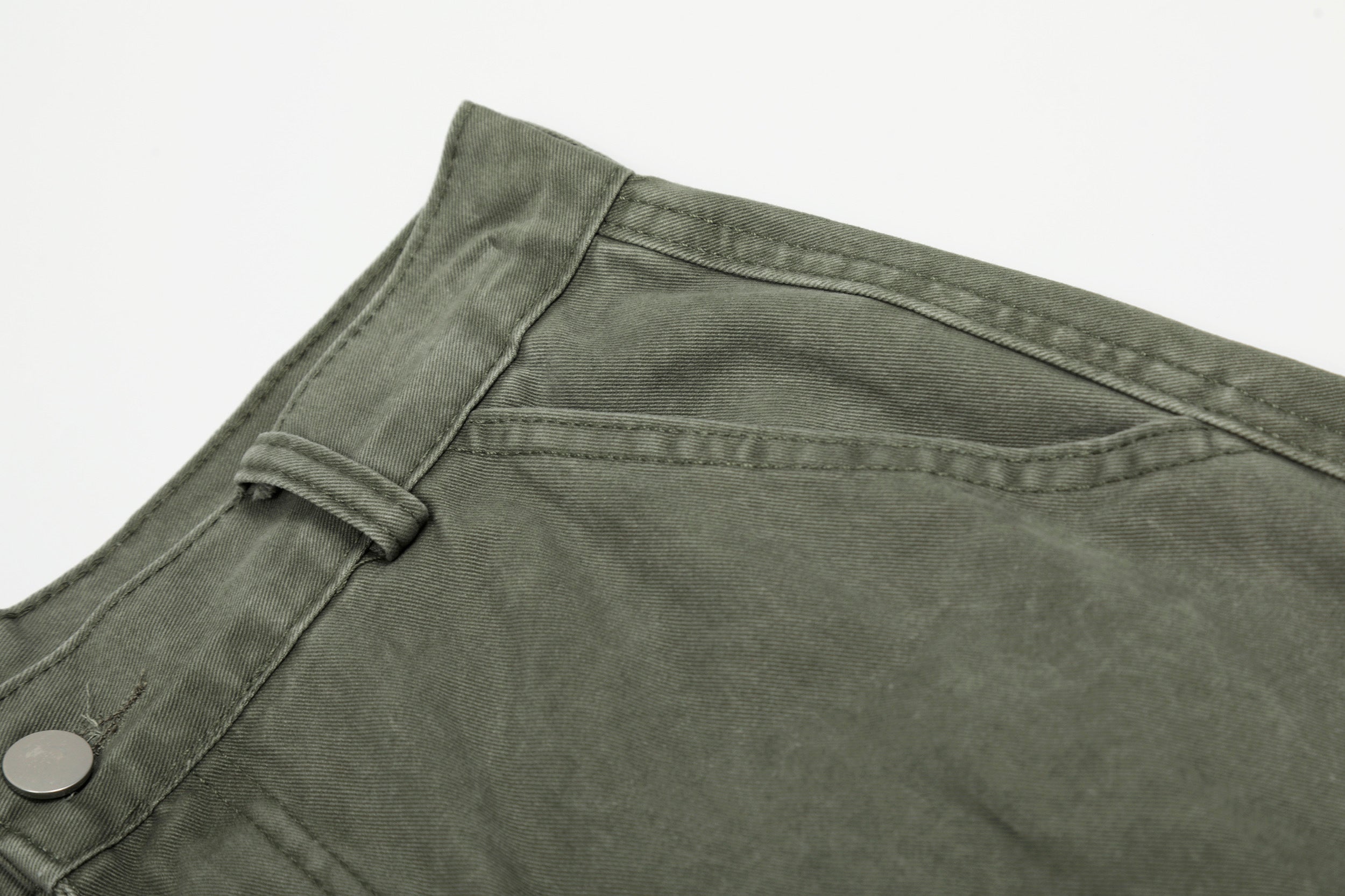 DONOTLOGO Urban Streetwear Collection | Unisex Relaxed Silhouette Cargo Pants | Bold Rainbow & Puppy Motif & Soft Denim Fabric