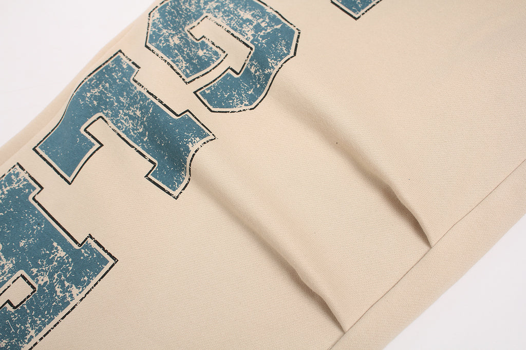 Unisex High-Waist Loose-Fit Fleece Sweatpants