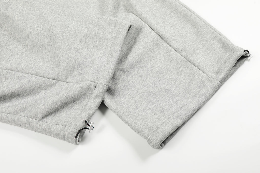 DONOTLOGO Urban Streetwear Collection | Unisex Relaxed Silhouette Sweatpants | Bold Patchwork Scarf Motif & Soft Cotton Knit Fabric