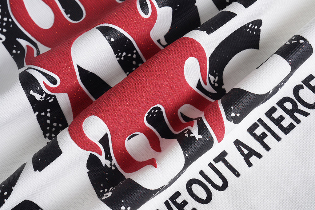 Unisex Arrival Casual Vintage 3D Flame Letter Print Unisex Crewneck Sweatshirt