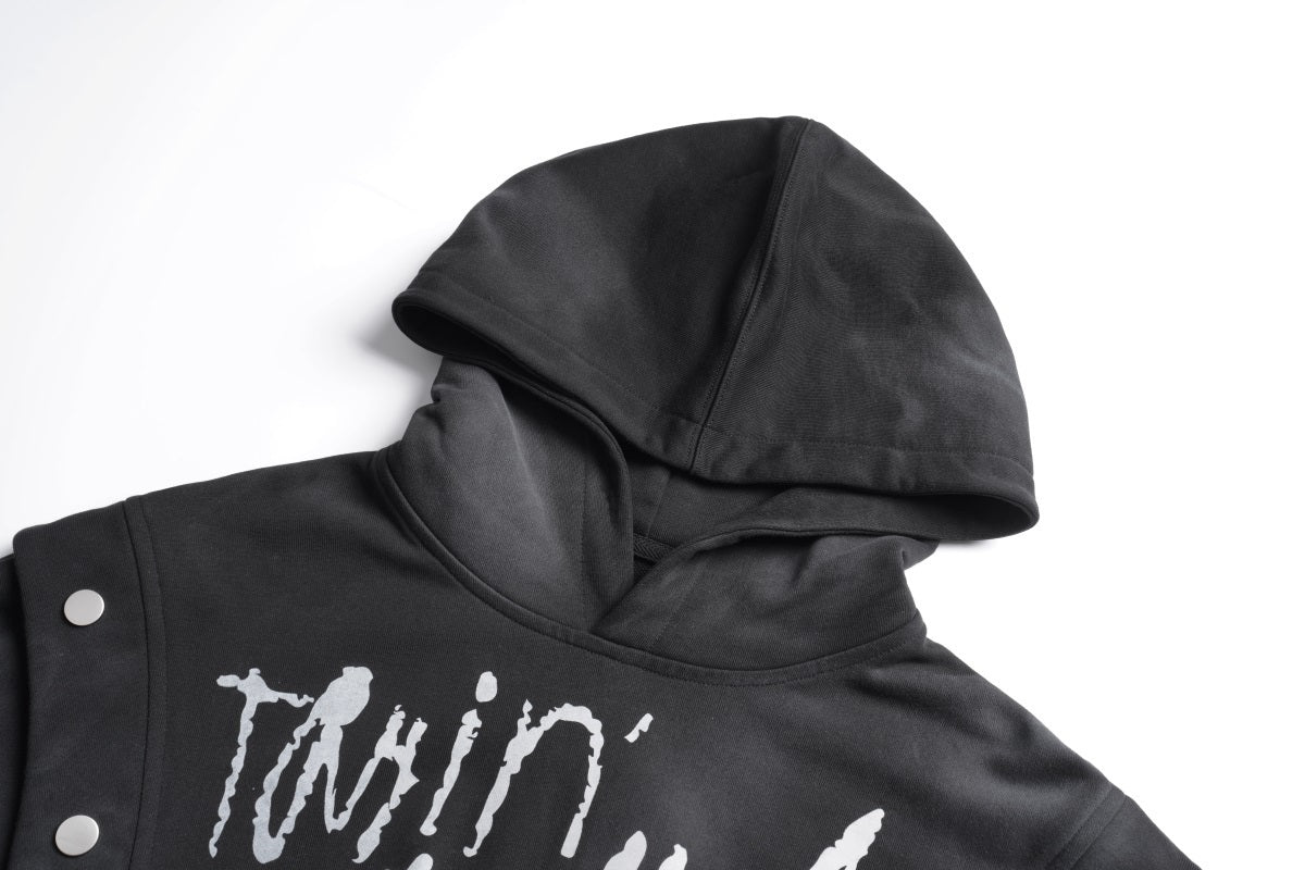 Unisex Hip-Hop High-Street Graffiti Hoodie