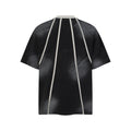 DONOTLOGO Future Grunge Collection | Unisex Relaxed Fit Deconstructed Tee | Bold Geometric Seaming & Faded Wash Finish with Heavyweight Cotton Fabric