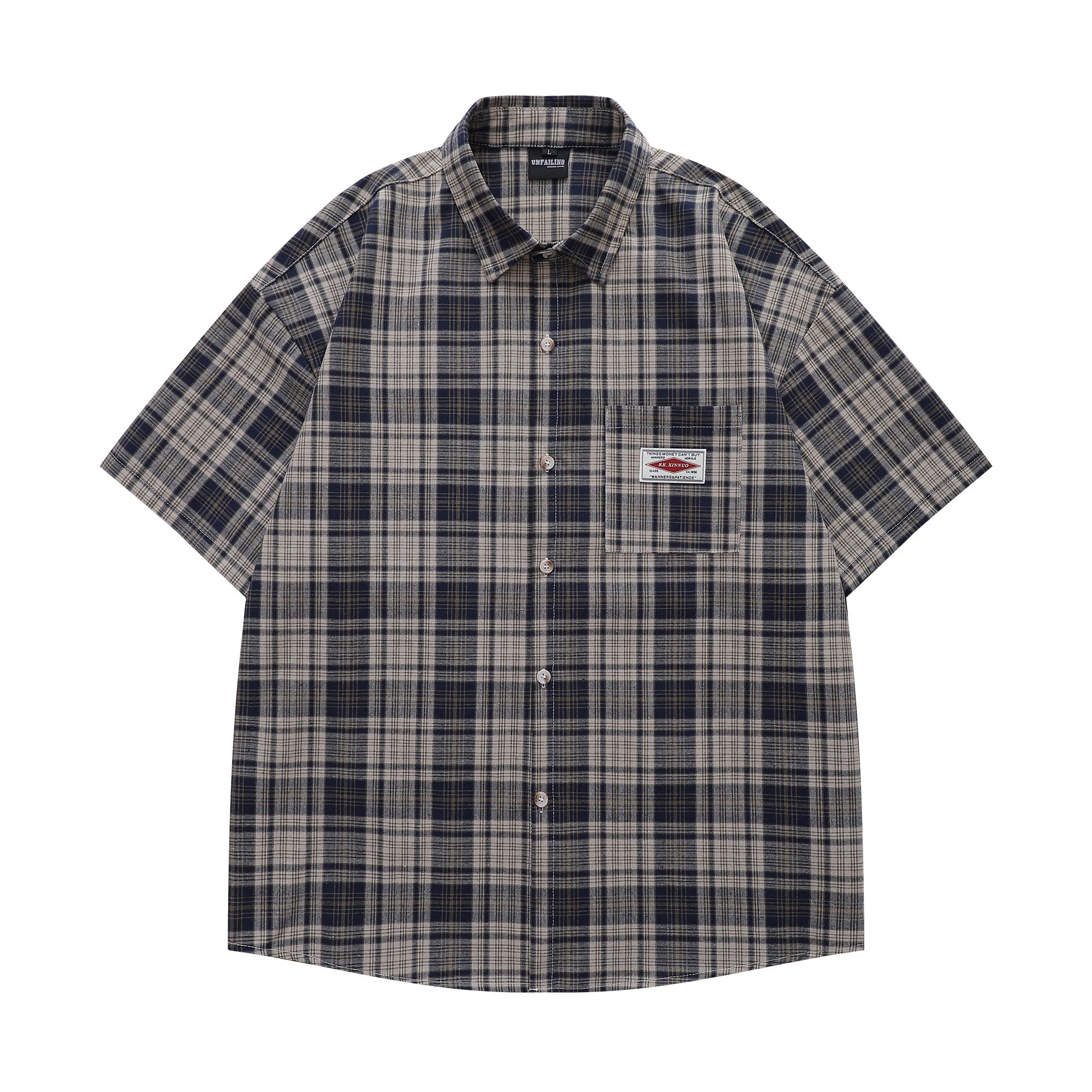 Unisex Checkered Tee