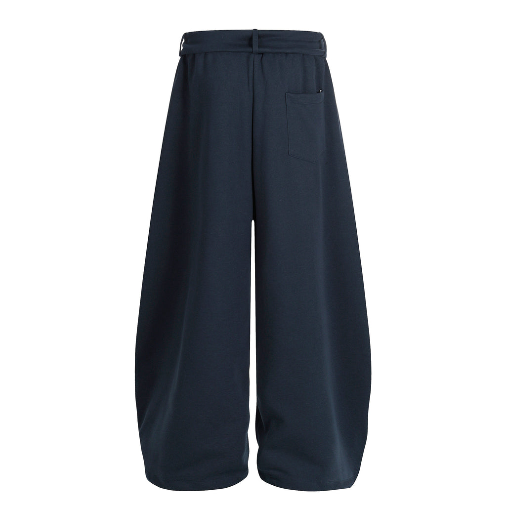 DONOTLOGO Urban Streetwear Collection | Unisex Relaxed Silhouette Sweatpants | Bold Flame Motif & Soft Cotton Knit Fabric