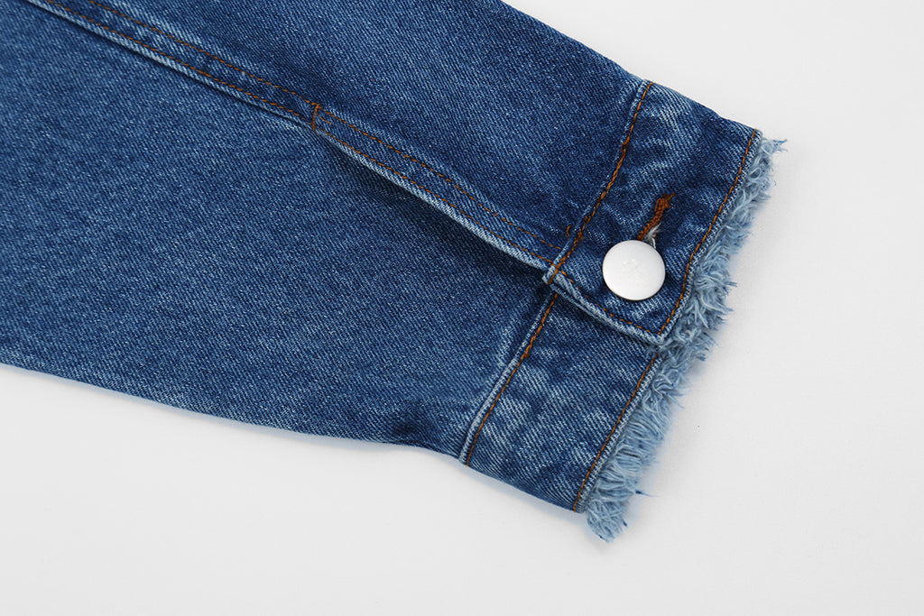 Unisex Color-Block Patchwork Jacket