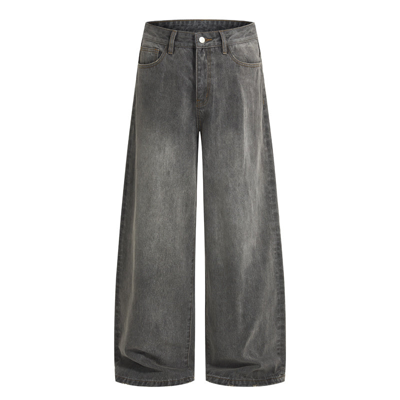 DONOTLOGO Urban Streetwear Collection | Unisex Relaxed Denim Trousers | Bold Ombre Wash Detail & High-Rise Silhouette with Premium Cotton Blend