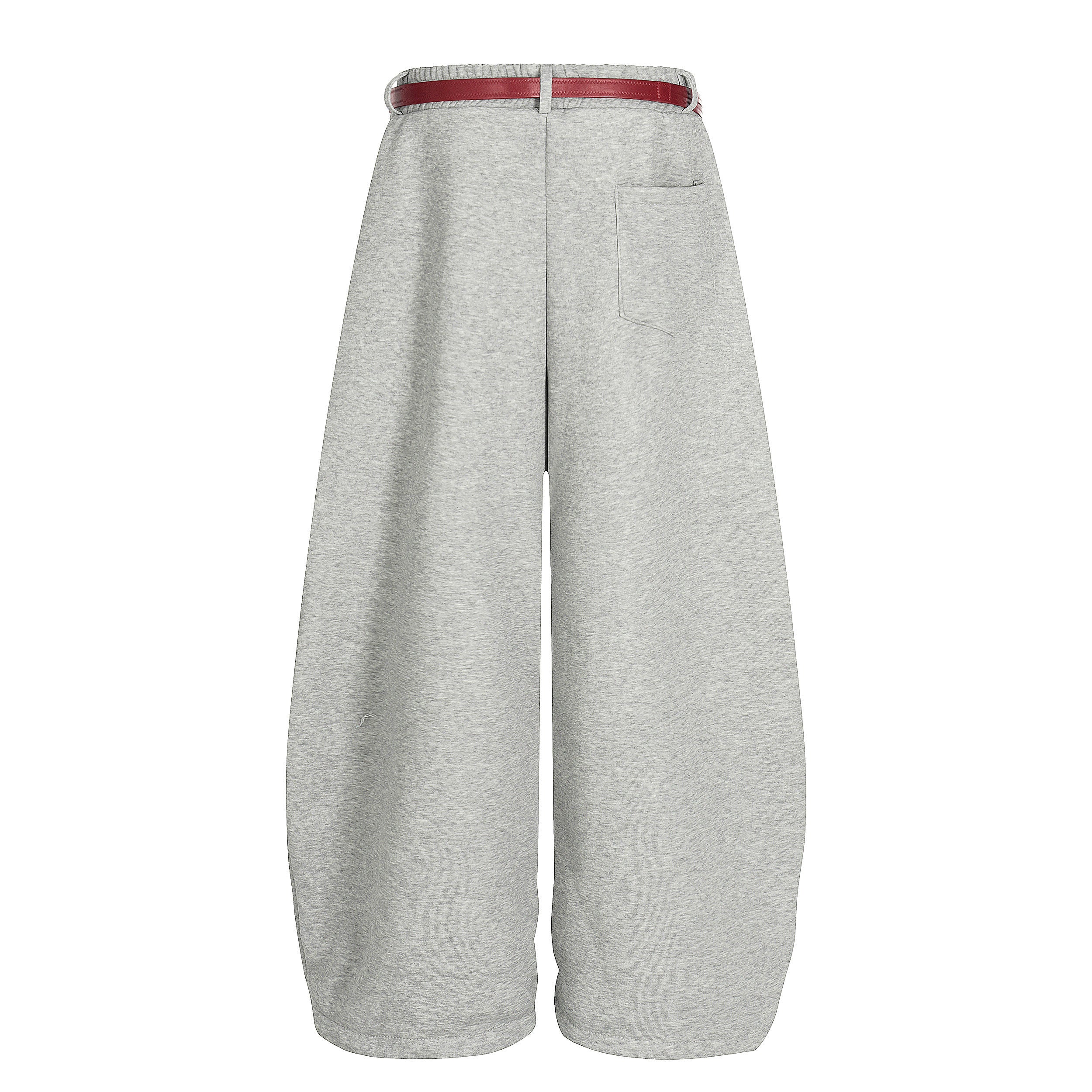 DONOTLOGO Urban Streetwear Collection | Unisex Relaxed Silhouette Sweatpants | Bold Patchwork Scarf Motif & Soft Cotton Knit Fabric