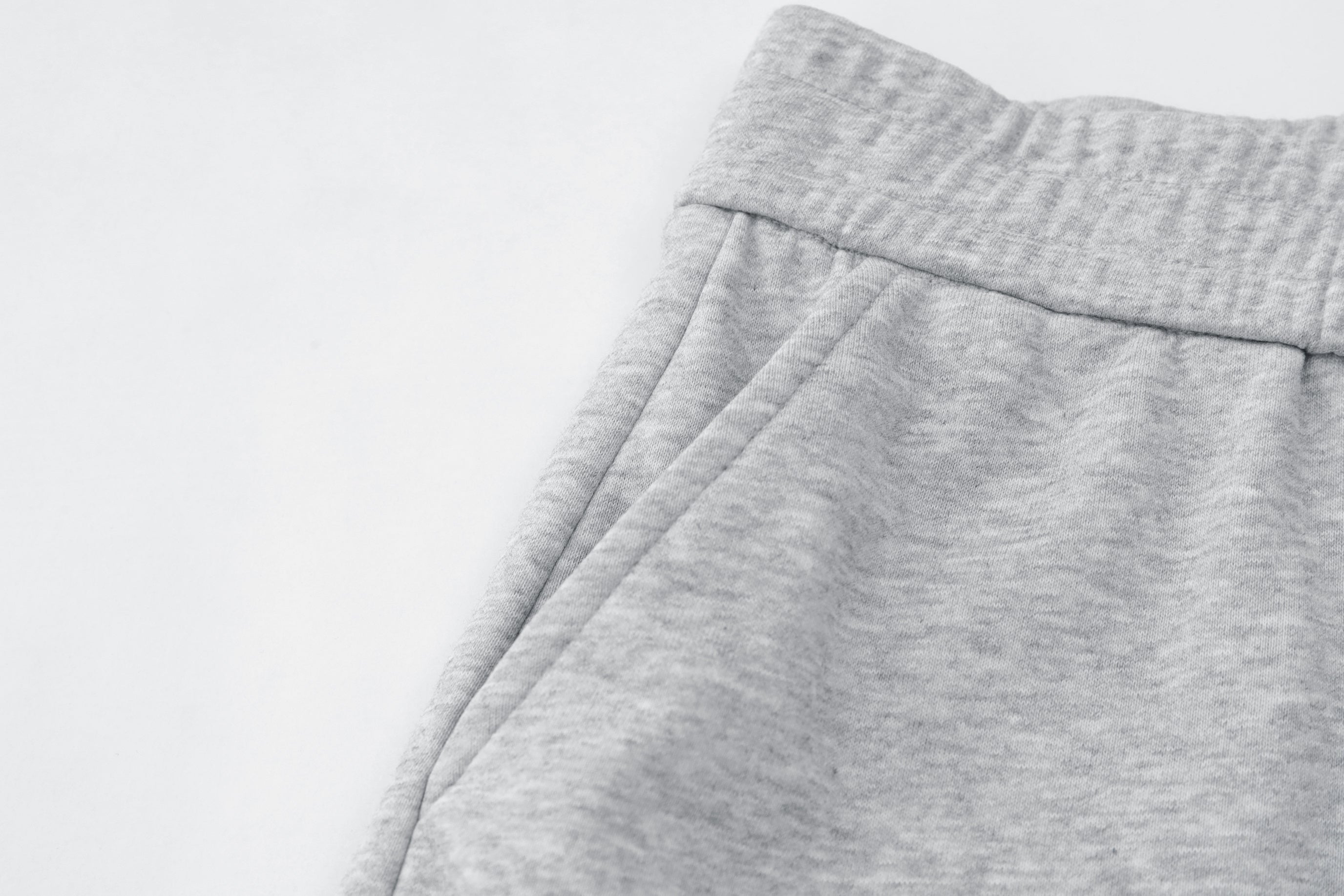 DONOTLOGO Oversized Grey Utility Shorts | Unisex Drawstring Cargo Capris | Streetwear Baggy Sweatshorts with Zipper Detail