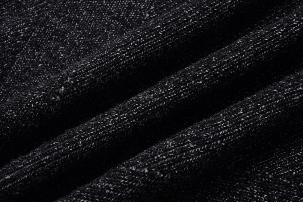 Unisex Loose-Fit Textured Knit Sweater with Studded Geometric Pattern