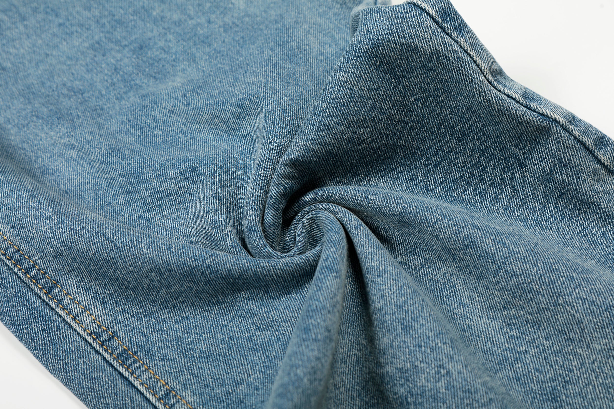 DONOTLOGO Urban Heritage Collection | Unisex Oversized Deconstructed Denim | Retro Aesthetic High-Rise Wide-Leg Bottoms with Authentic Diagonal Button & Folded Waist Detail