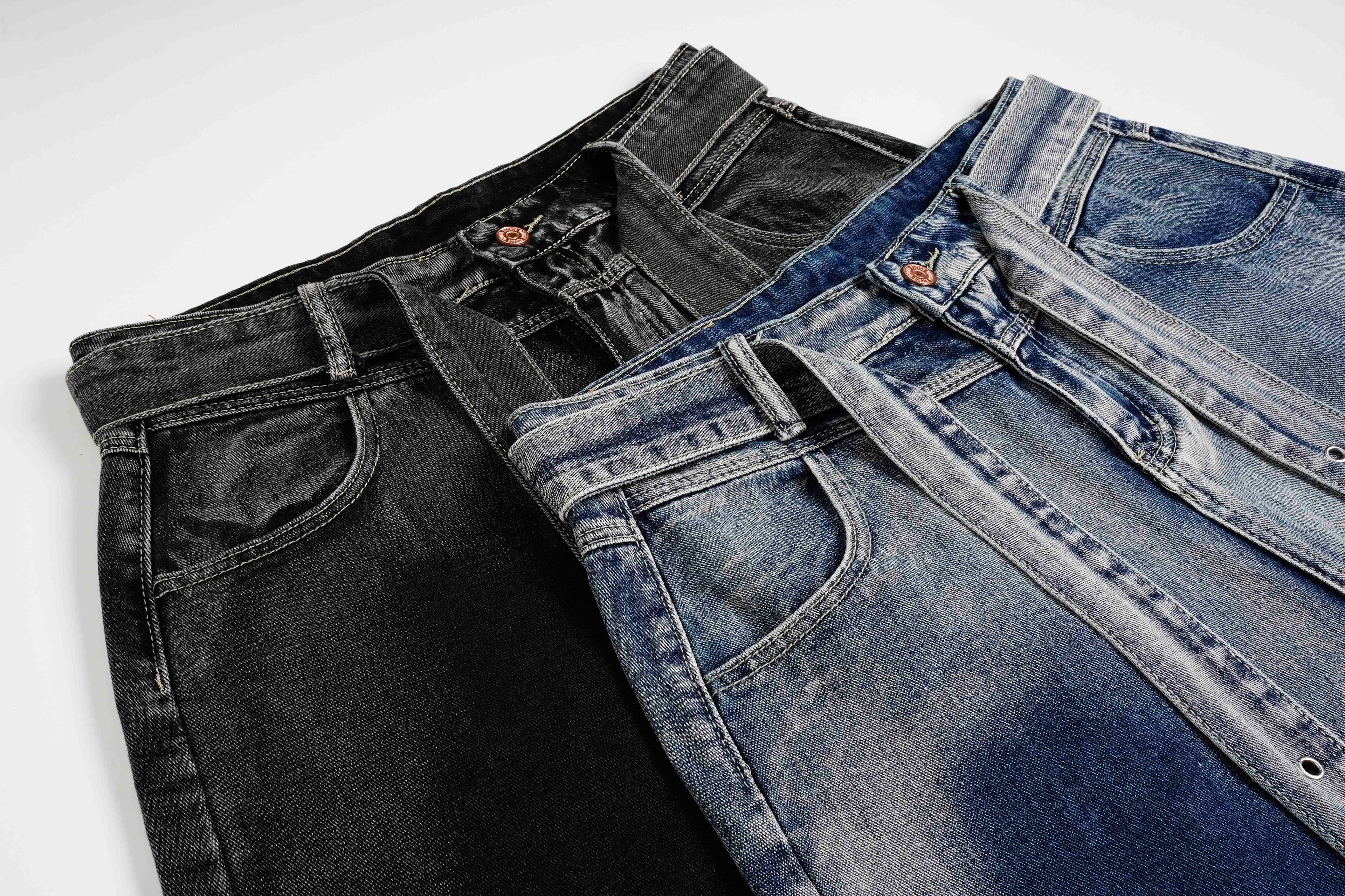 DONOTLOGO Heavy Acid Wash Baggy Cargo Jorts | Unisex Y2K Wide Leg Denim Shorts | Retro High Street Summer Bottoms