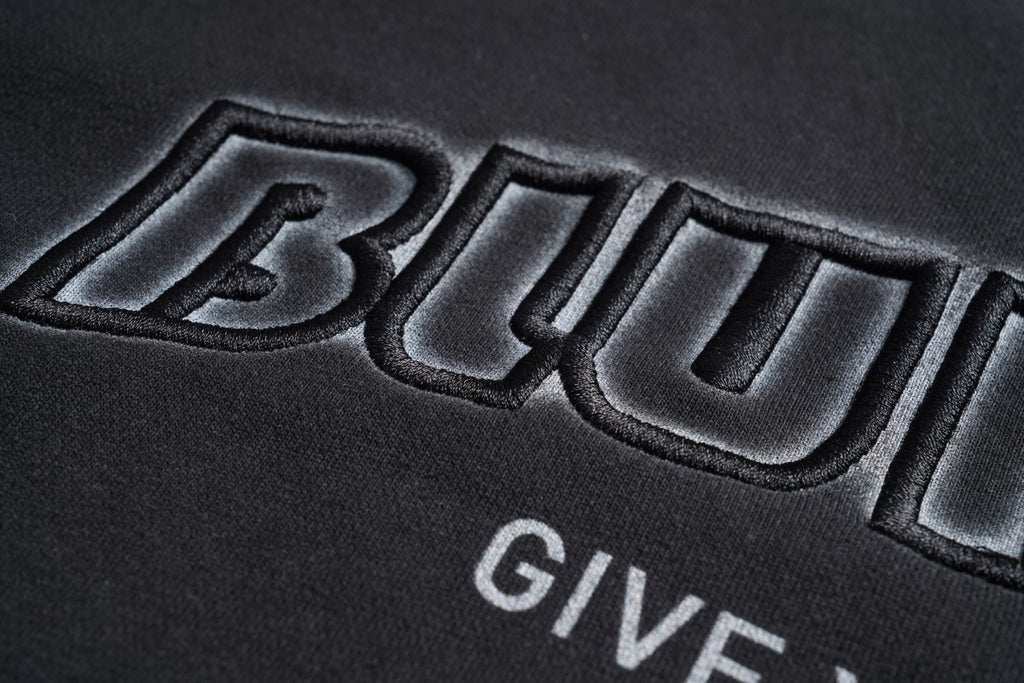 Unisex Ombre Letter Crewneck Sweatshirt