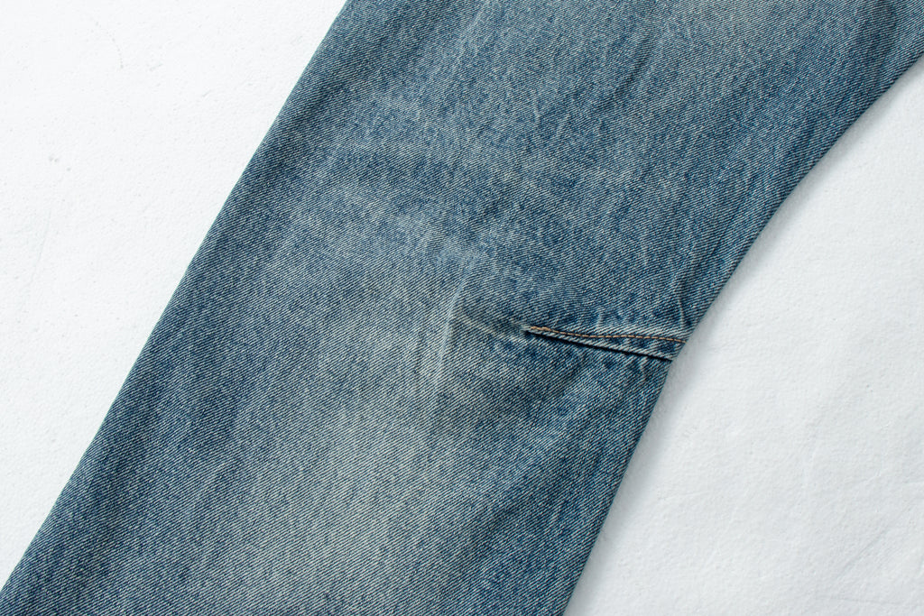 Vintage Washed Ripped Denim Jeans