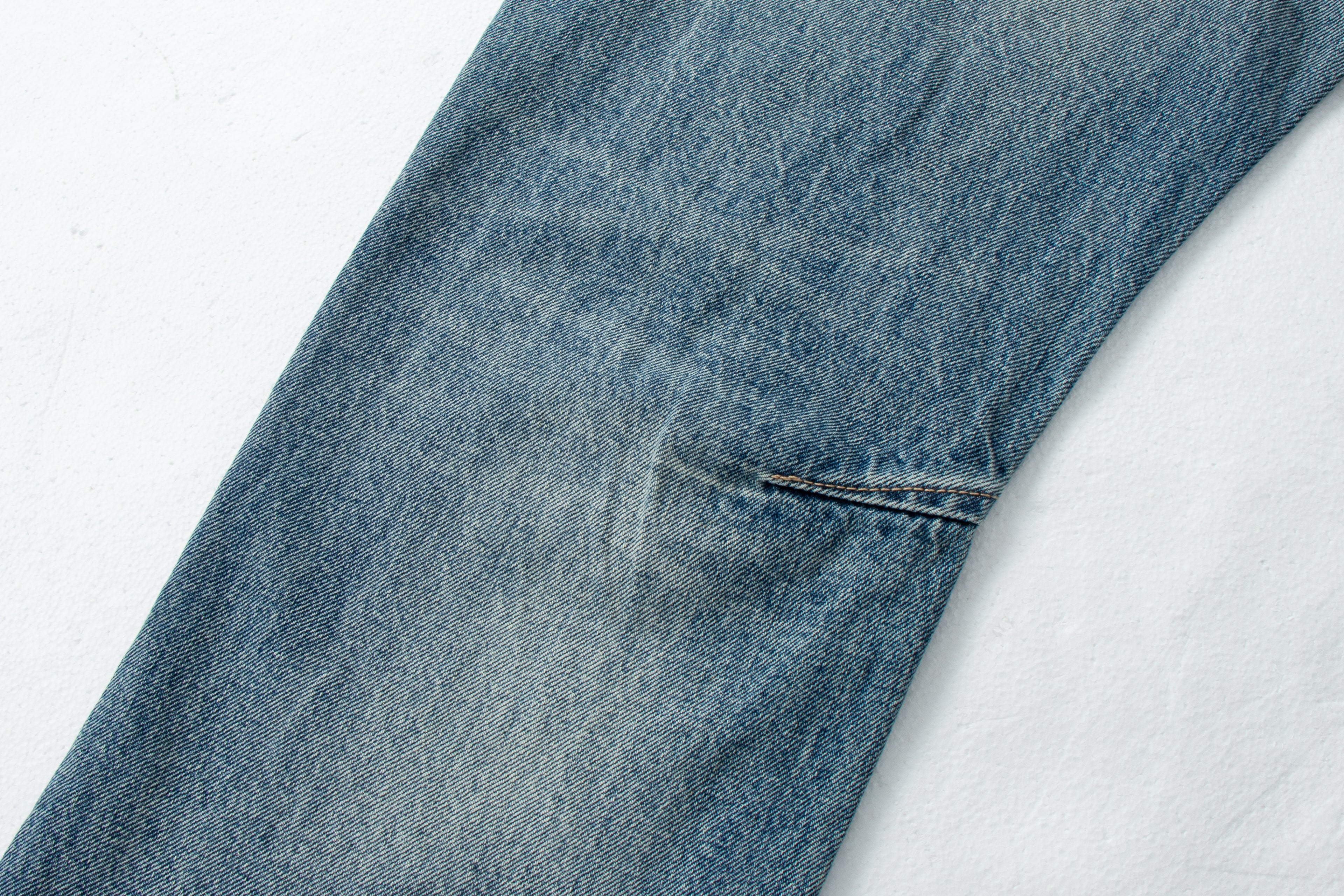 Vintage Washed Ripped Denim Jeans