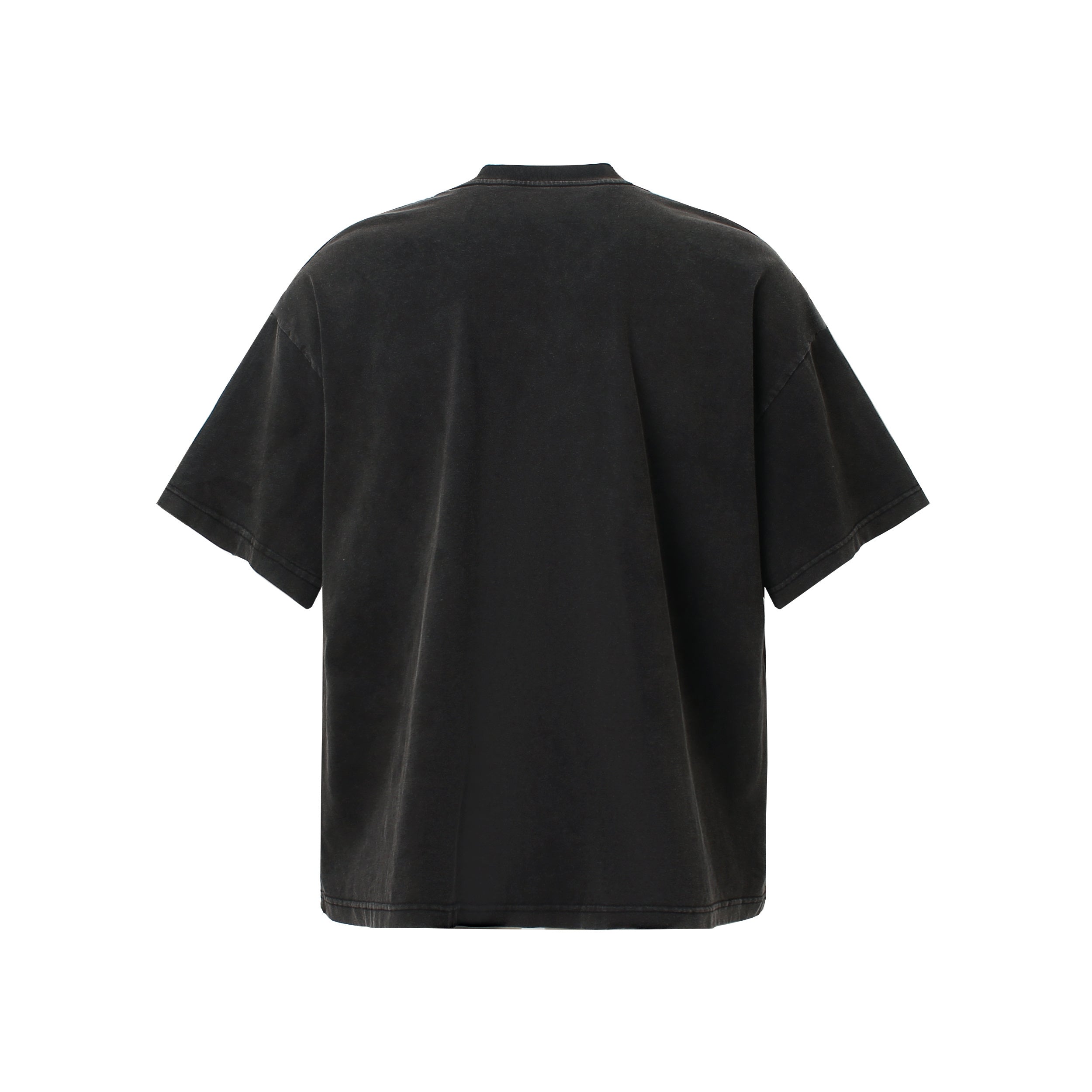 DONOTLGO Unisex Vintage Comic Graphic T-Shirt | Pink Character & Robot | Colorblock Design | Summer Outfit Essential Tee