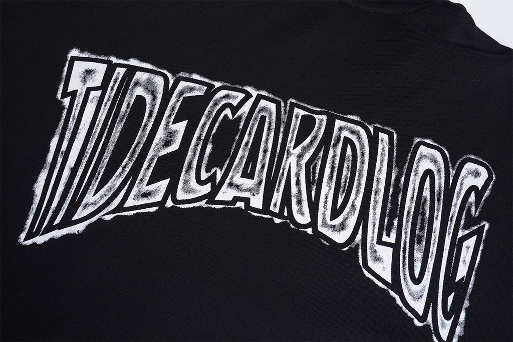 Unisex Arrival Casual Vintage 3D Letter Print Unisex Crewneck Sweatshirt