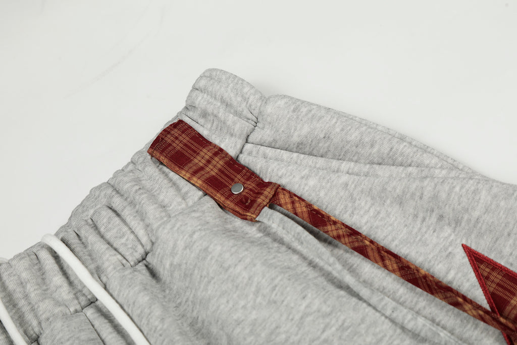 DONOTLOGO Urban Streetwear Collection | Unisex Relaxed Silhouette Sweatpants | Bold Star Motif & Soft Cotton Knit Fabric