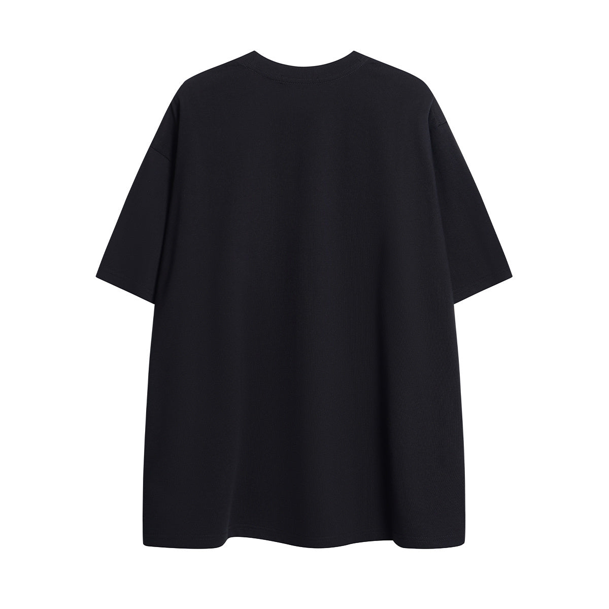Unisex High-Street Streetwear Letter Graphic Crewneck T-Shirt