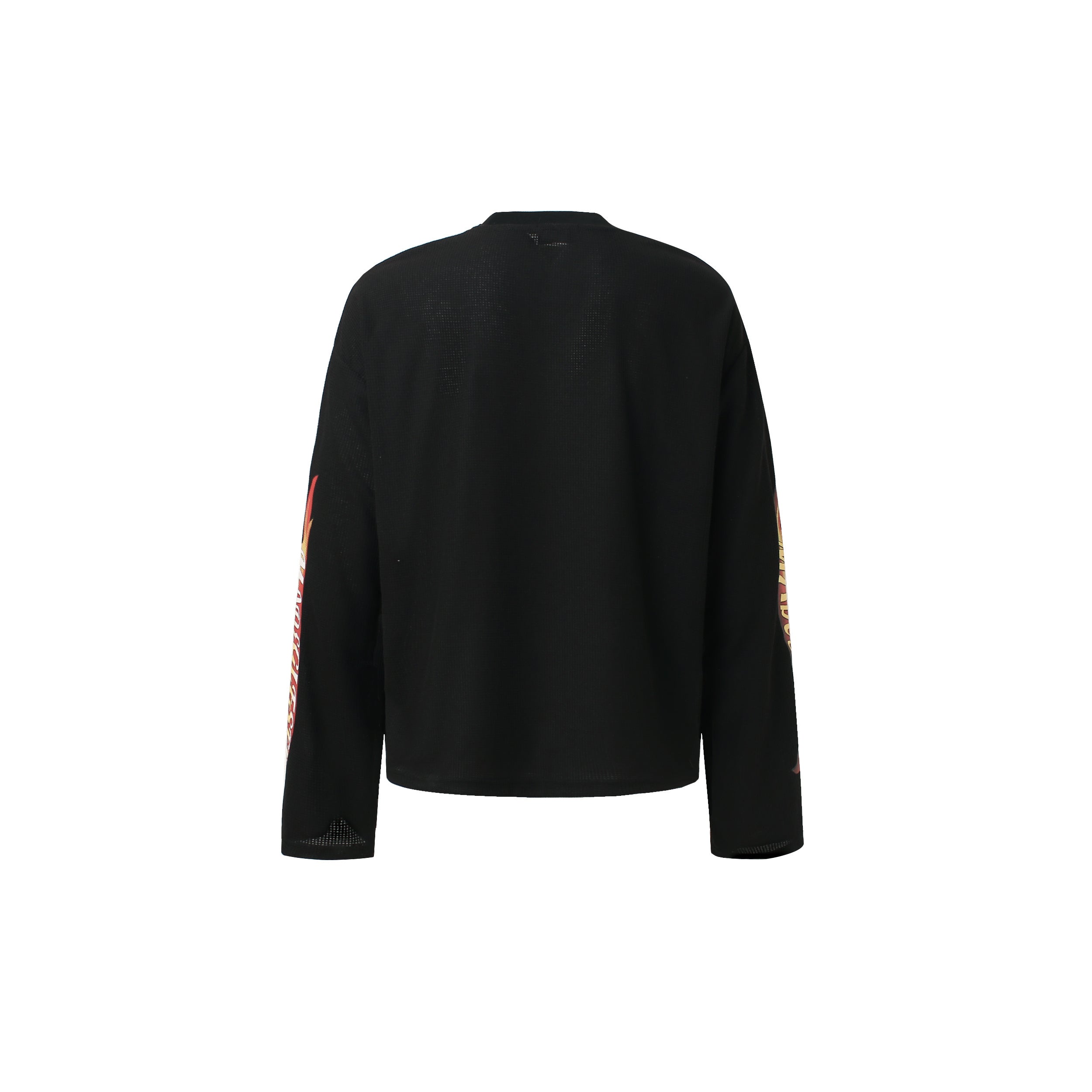 Unisex Vintage Distressed Letter Print Sweatshirt