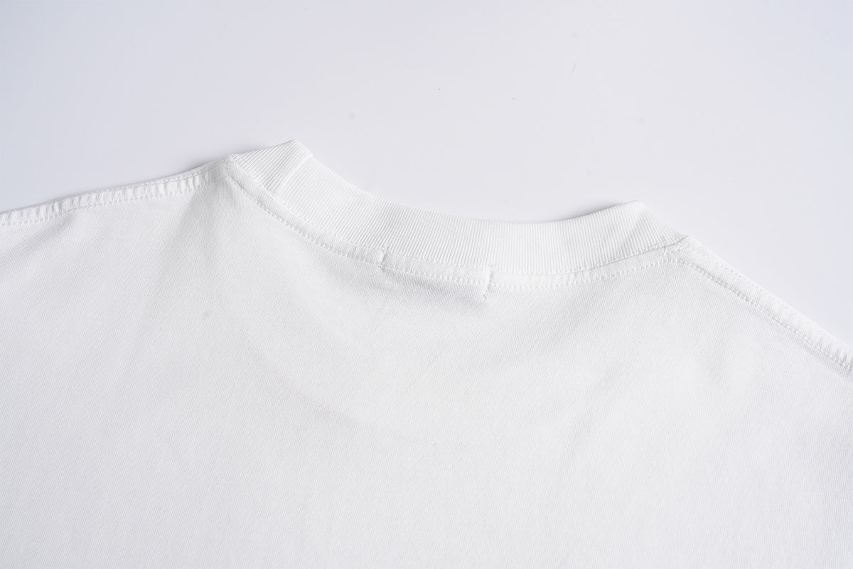 Unisex Trendy Loose Letter Print T-Shirt – Short Sleeve