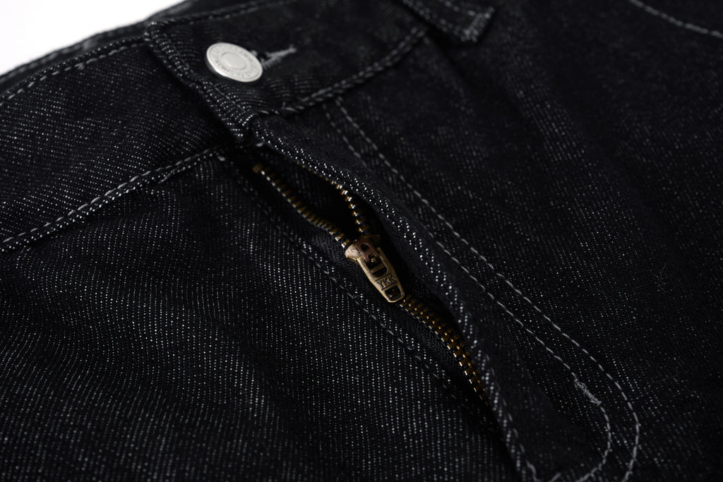 DONOTLOGO Oversized Raw Black Denim Shorts - Unisex Baggy Jorts with Minimalist Design - Edgy Streetwear Bottom with Wide Leg Silhouette & Clean Lines