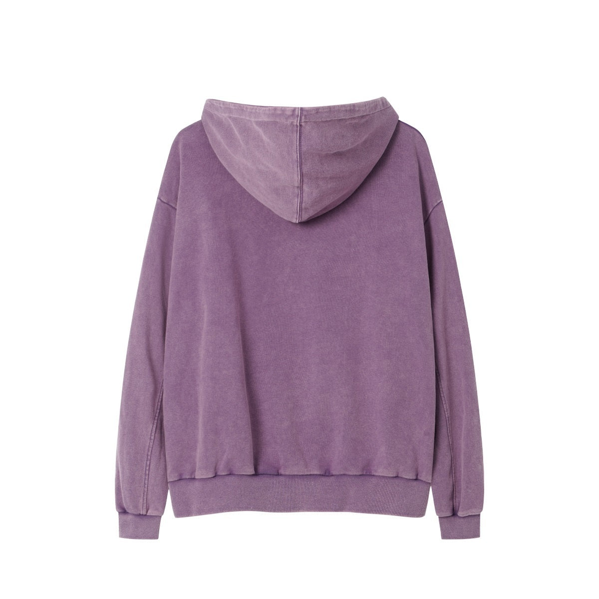 Unisex Streetwear Distressed Graffiti Hoodie with Splatter Print