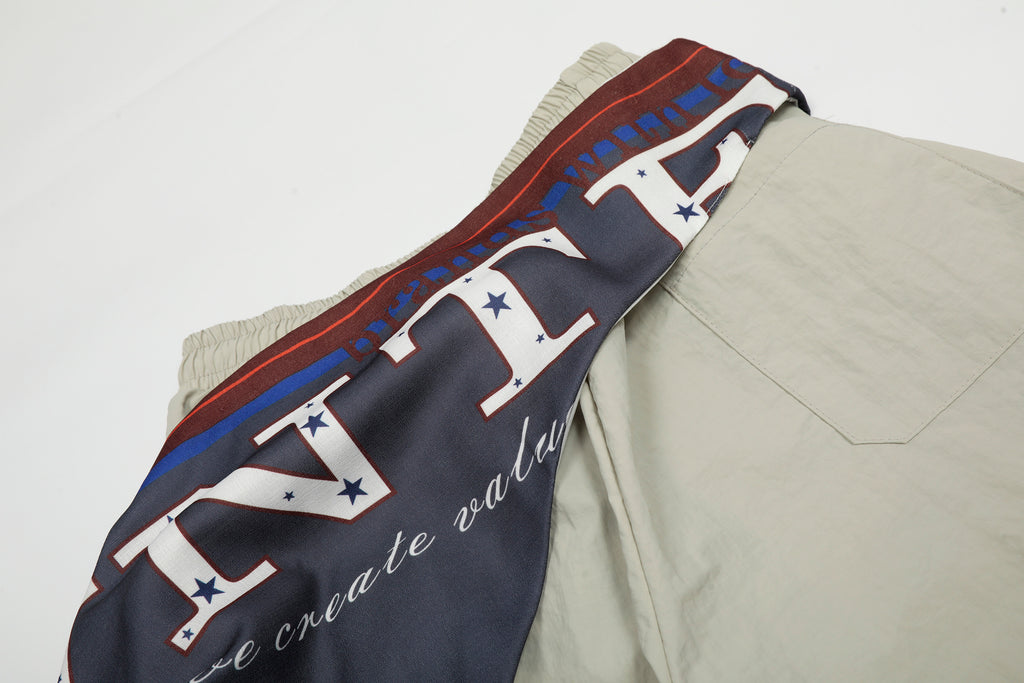 DONOTLOGO Urban Streetwear Collection | Unisex Relaxed Silhouette Cargo Pants | Bold Star & Letter Motif & Soft Cotton Blend Fabric