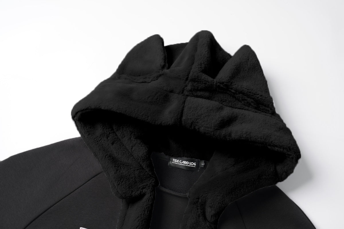 Unisex-Style Cute Cat Ear Hoodie