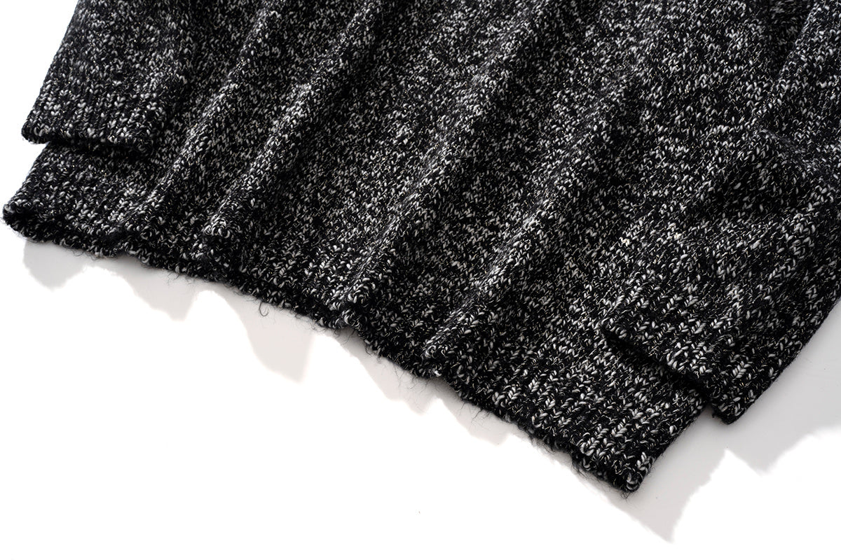 Unisex Retro Casual Crewneck Knitted Sweater