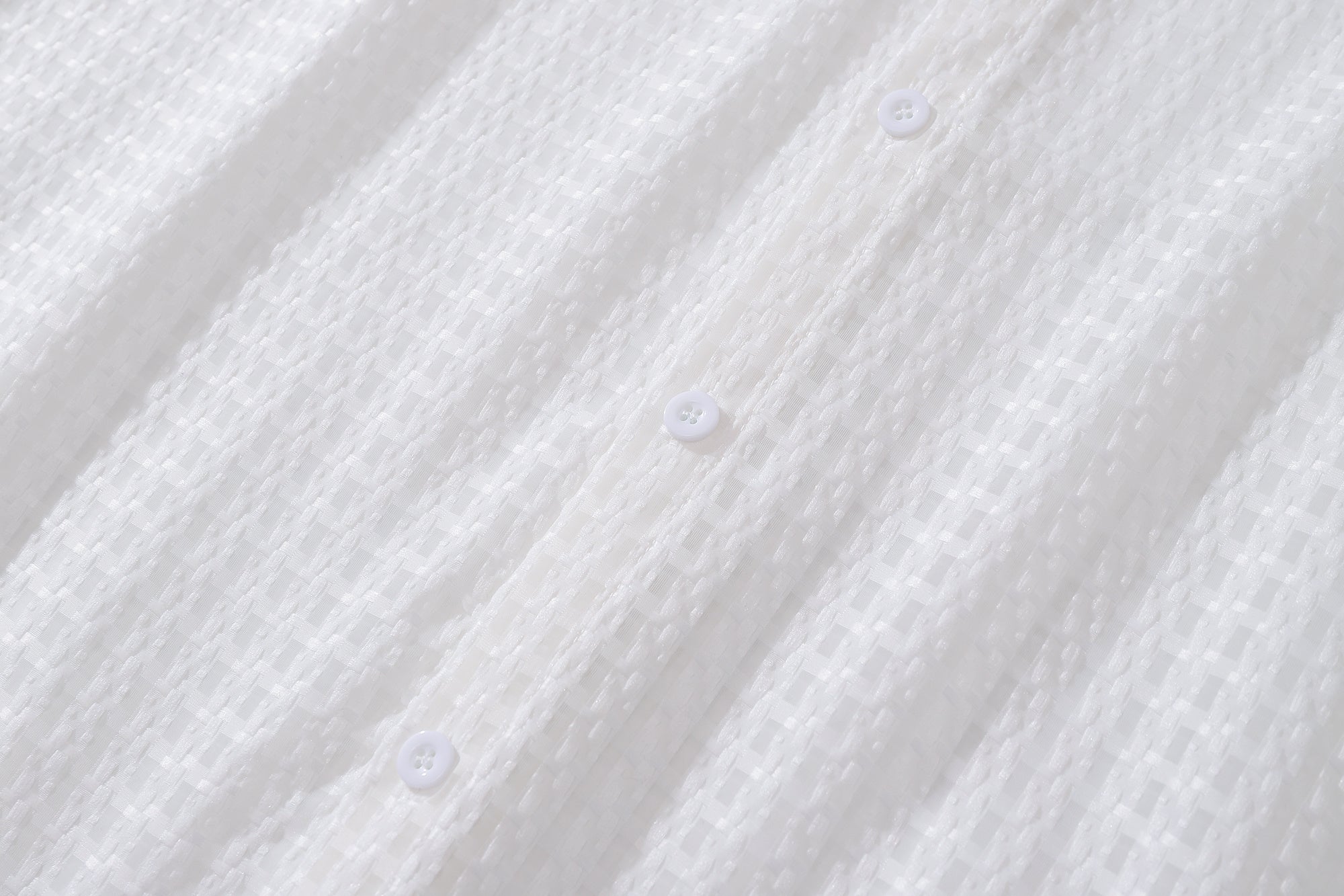 DONOTLOGO Waffle Knit Shirt | Star Embroidery, Relaxed Fit | Breathable Short Sleeve | Perfect for Summer Layering
