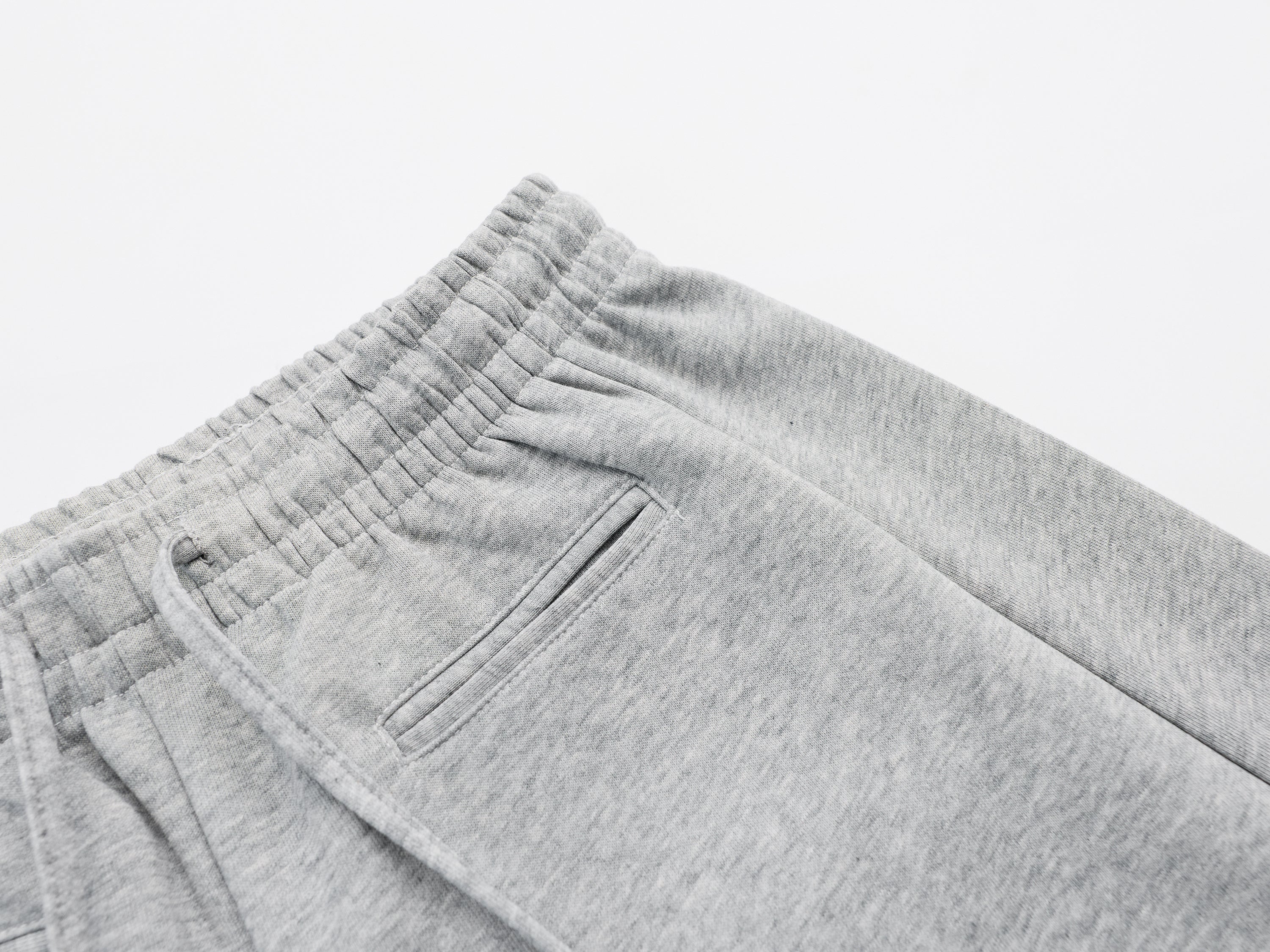 DONOTLOGO Relaxed Fit Wide Leg Sweatpants - Unisex Drawstring Lounge Joggers - Minimalist Streetwear Casual Pants