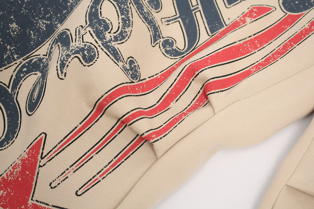 Unisex High-Waist Loose-Fit Fleece Sweatpants