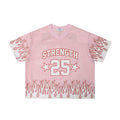 Unisex Flame-Pattern Breathable Tee