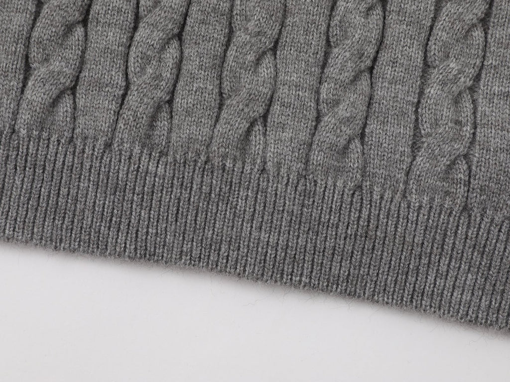 Unisex Vintage Layered-Look Sweater