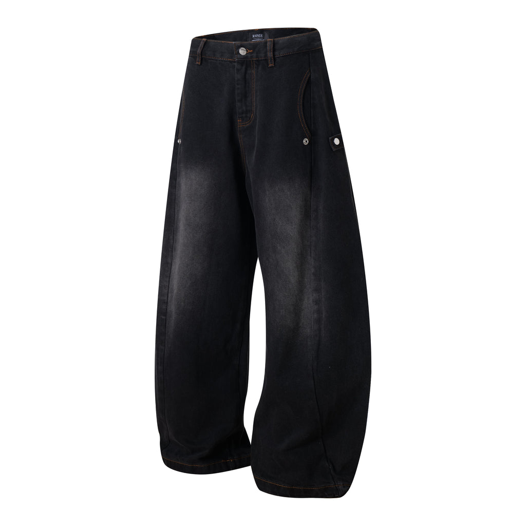 Unisex Distressed Denim Jeans