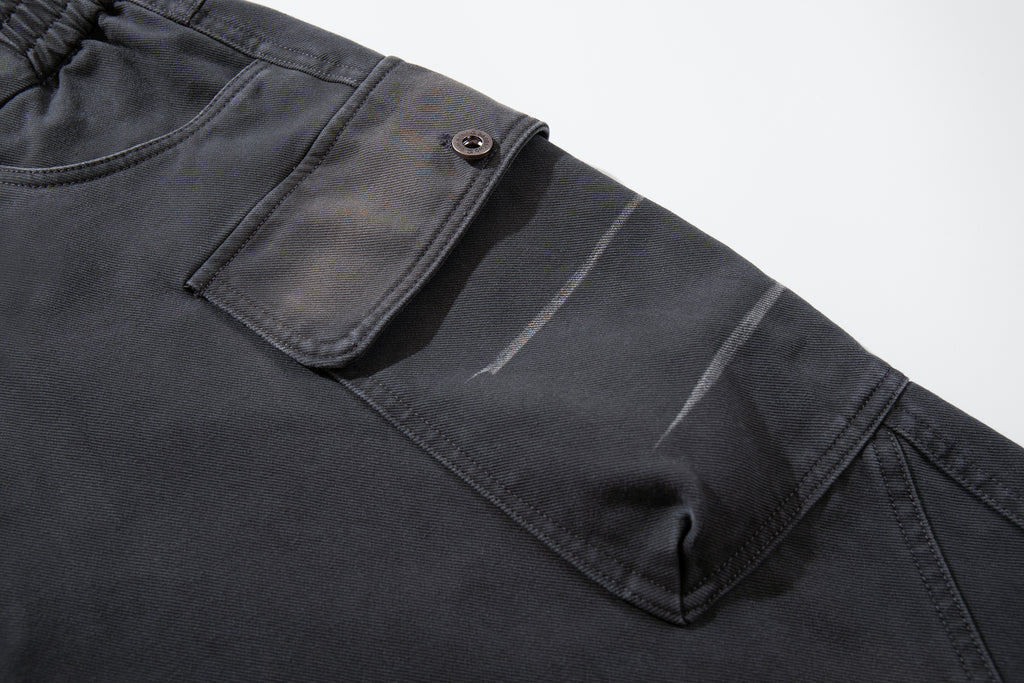 Unisex Vintage Curved-Leg Jeans