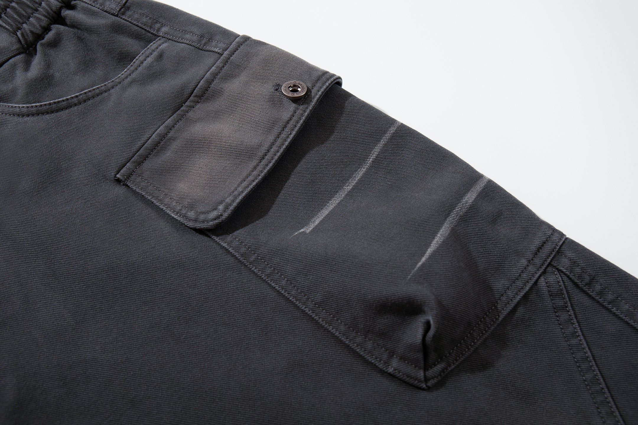 Unisex Vintage Curved-Leg Jeans