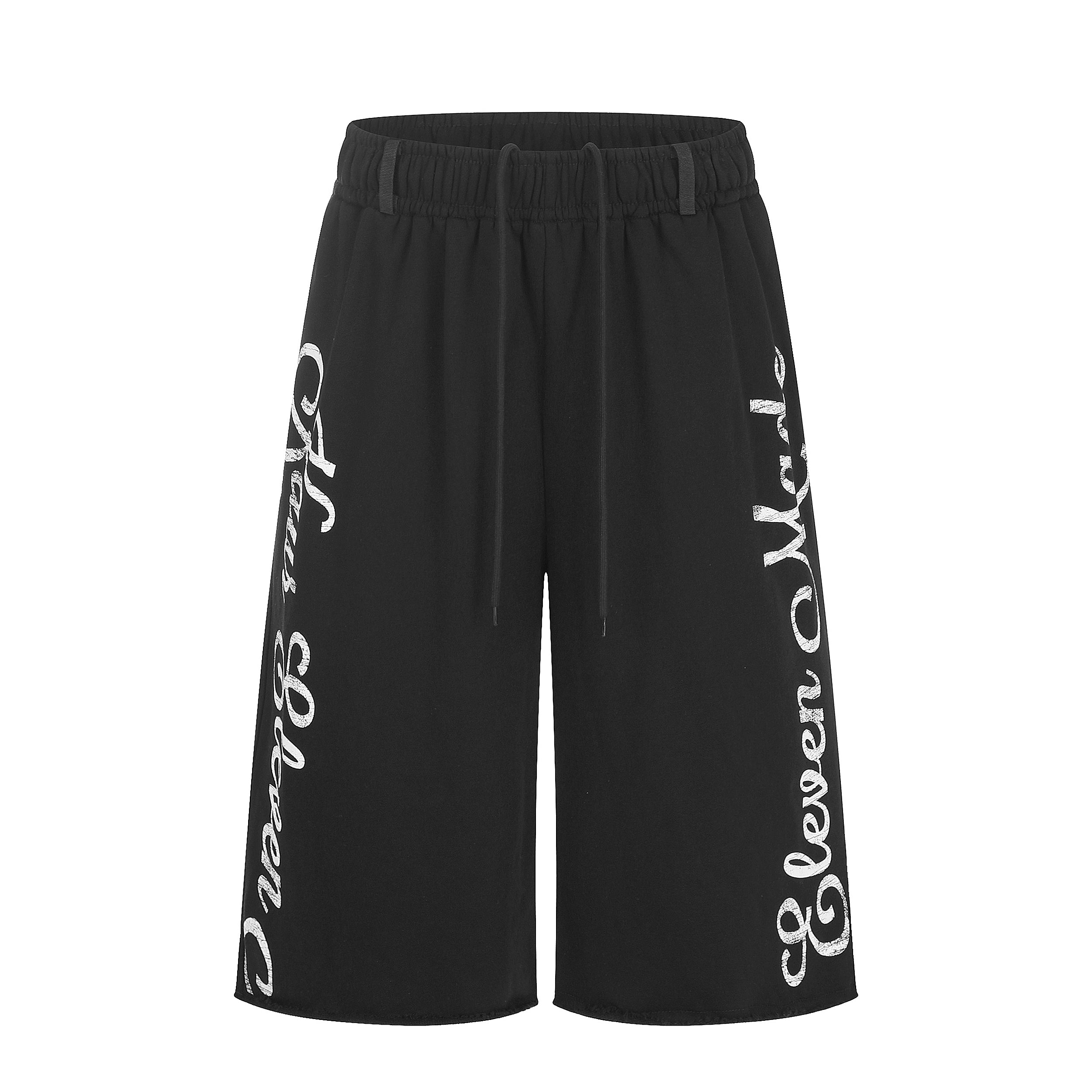 DONOTLOGO Urban Streetwear Collection | Unisex Relaxed Fit Sweatpants | Bold Script Motif & High-Waist Silhouette with Breathable Cotton Blend