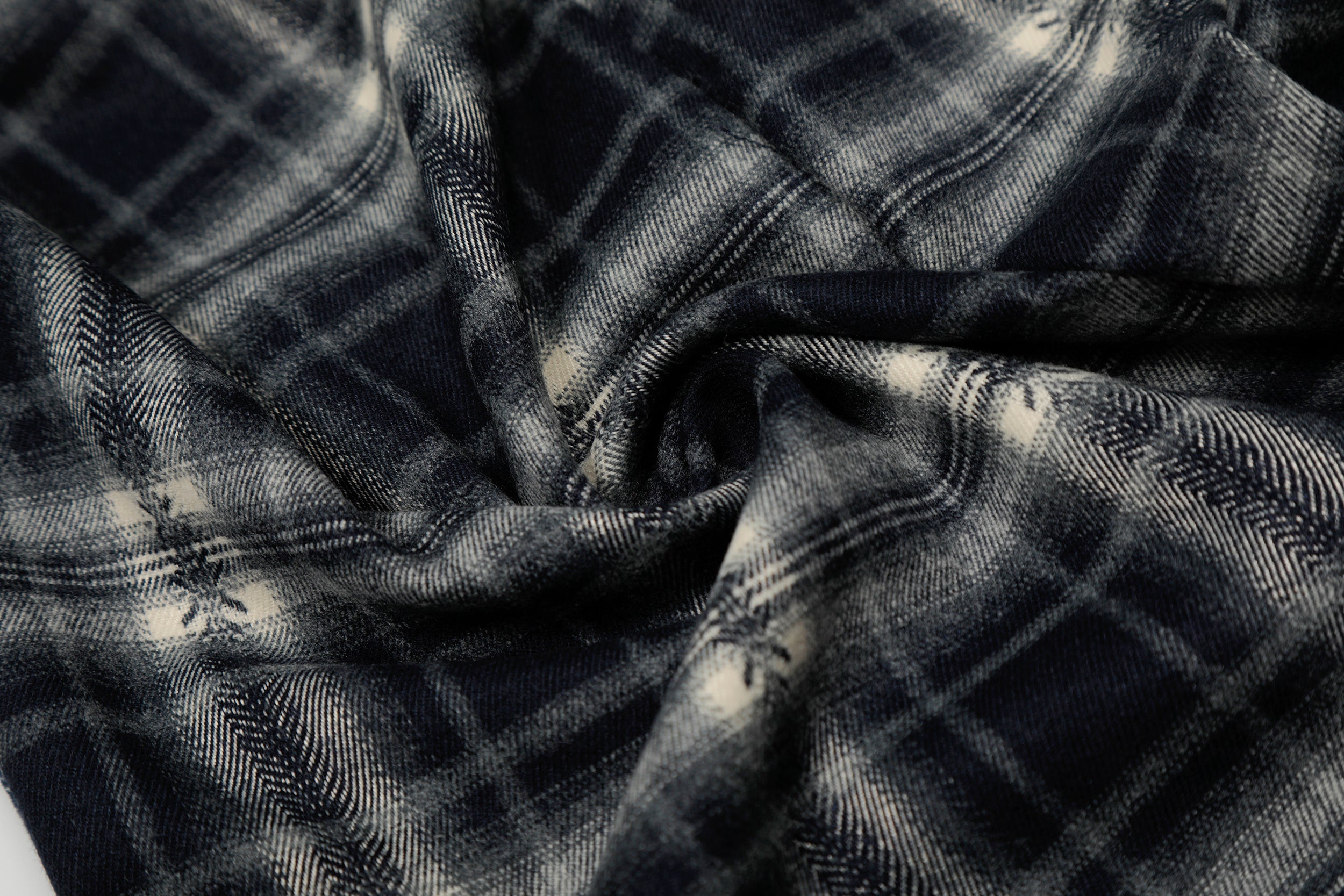 DONOTLOGO Urban Streetwear Collection | Unisex Relaxed Silhouette Plaid Pants | Bold Checkered Motif & Soft Cotton Knit Fabric