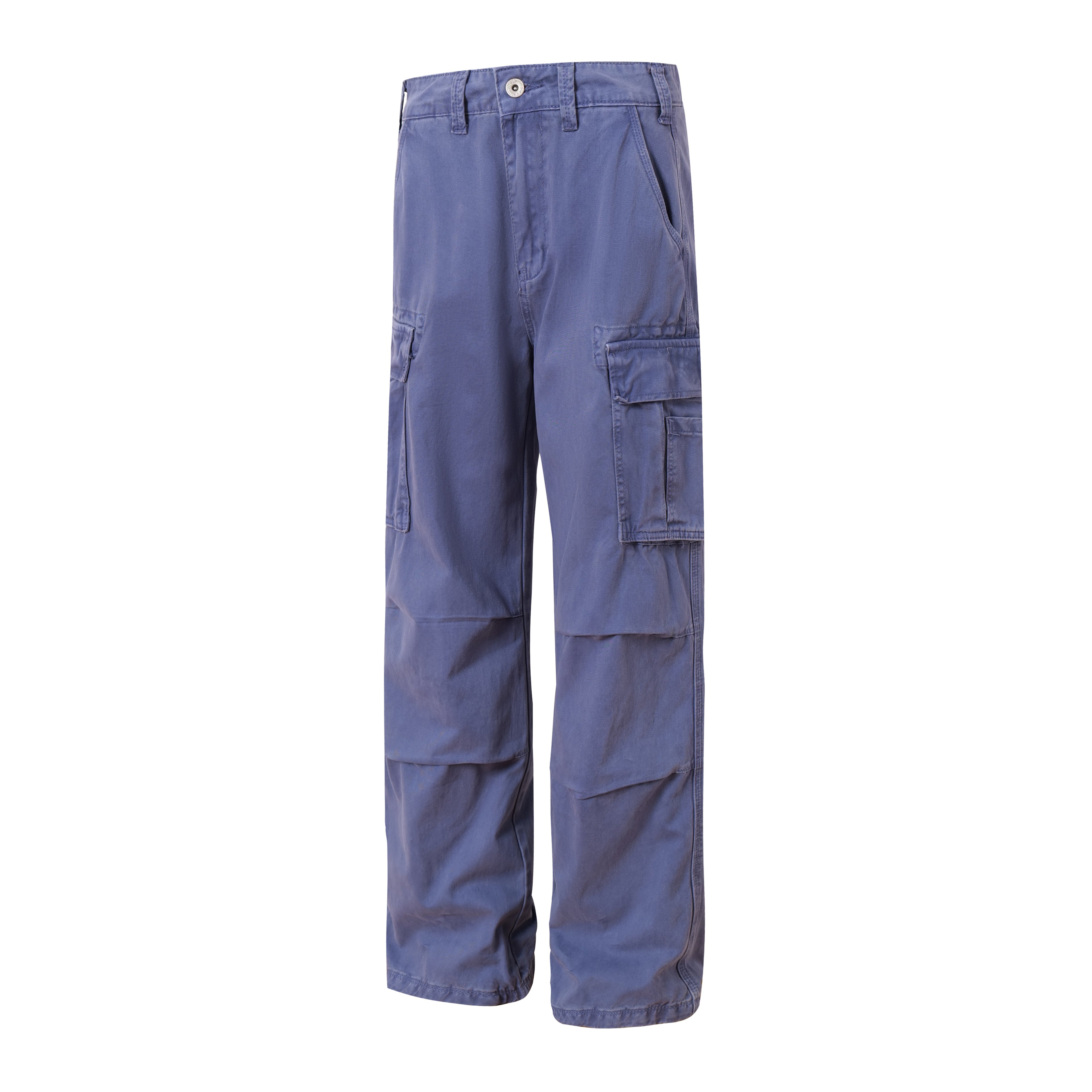 Unisex Distressed Loose-Fit Pants