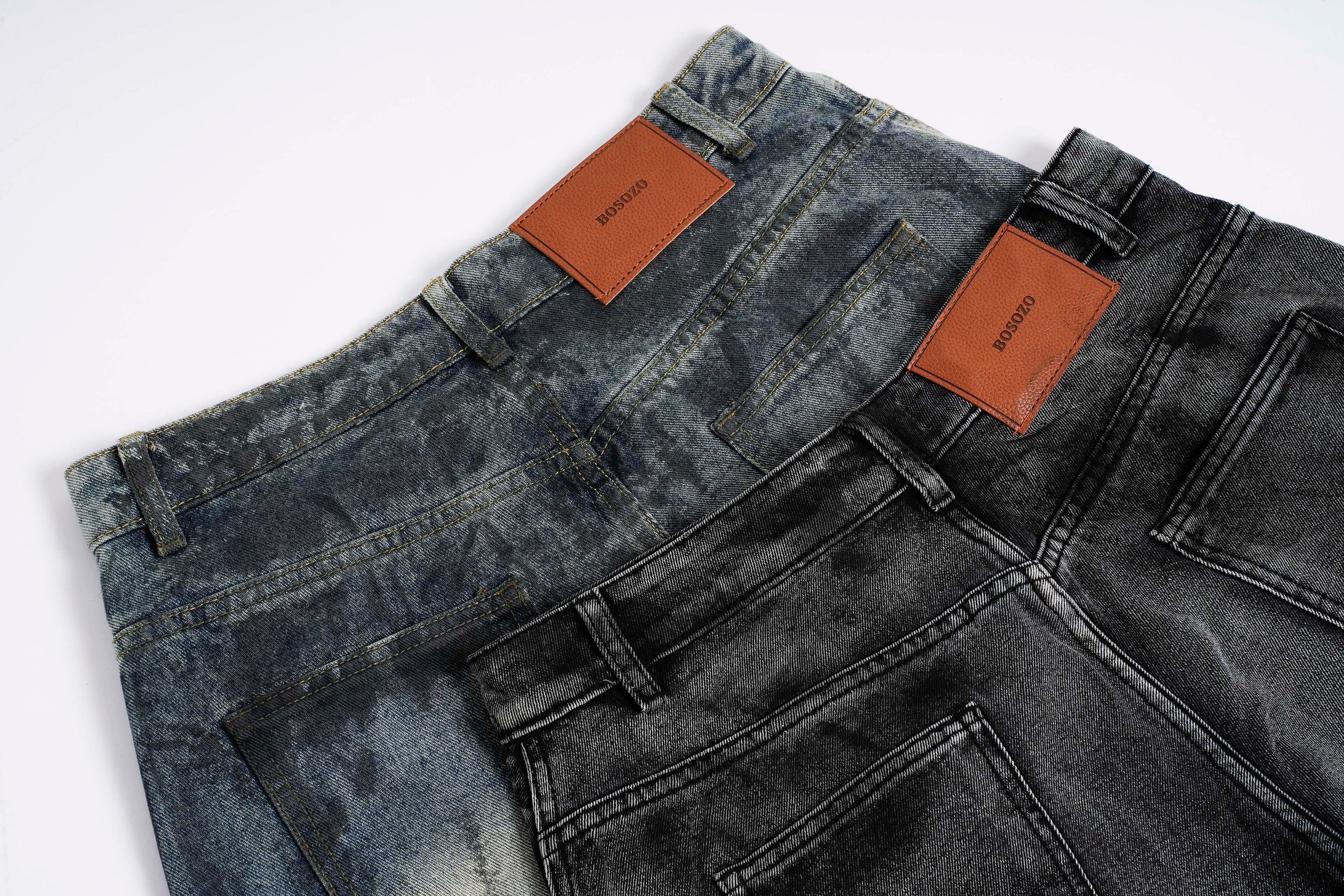 DONOTLOGO Heavy Acid Wash Baggy Cargo Jorts | Unisex Y2K Wide Leg Denim Shorts | Retro High Street Summer Bottoms
