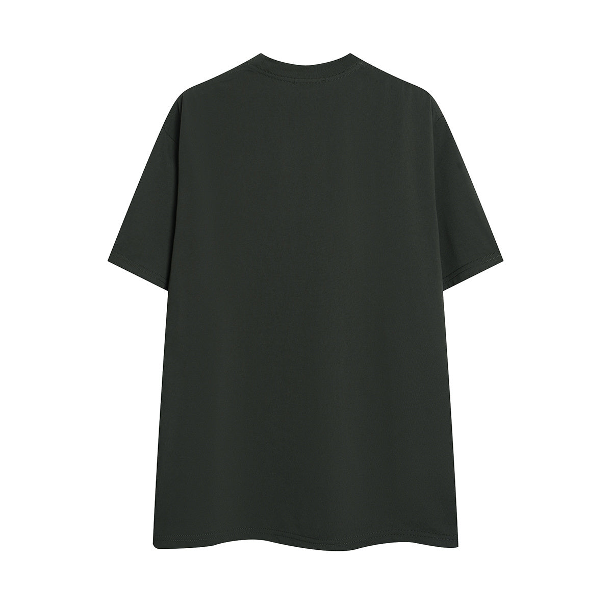 Unisex Color-Block Letter Print Graphic