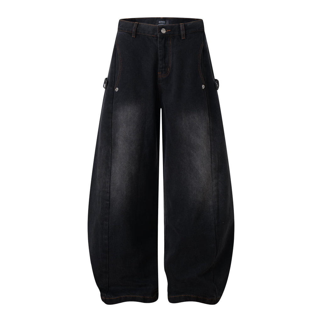 Unisex Distressed Denim Jeans