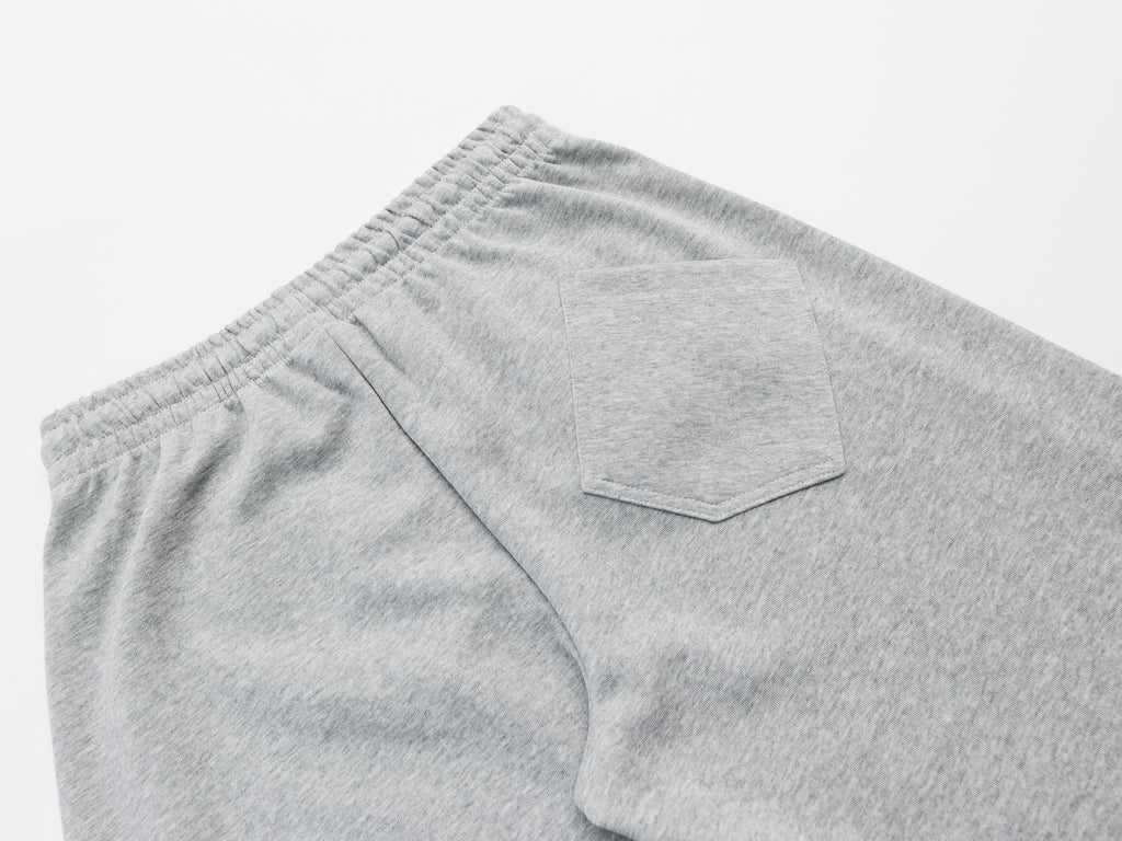 DONOTLOGO Relaxed Fit Wide Leg Sweatpants - Unisex Drawstring Lounge Joggers - Minimalist Streetwear Casual Pants