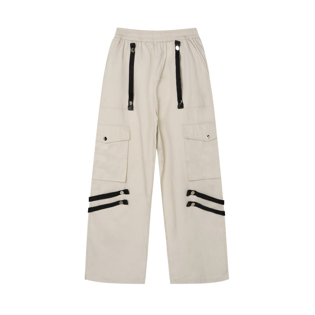 Unisex Loose Straight-Leg Pants