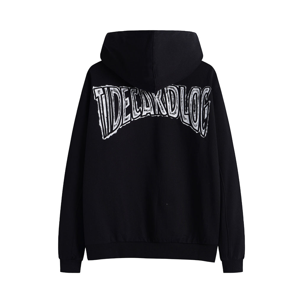 Unisex Arrival Casual Vintage 3D Letter Print Unisex Crewneck Sweatshirt